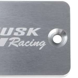 Tusk Tapa de depósito de freno delantero anodizado plateado para Kawasaki Versys-X 300 2017-2020 Tusk Tapa de depósito de freno delantero anodizado plateado para Kawasaki Versys-X 300 2017-2020