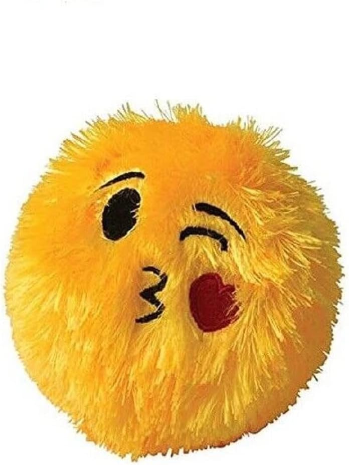 Bolas inflables para niños, bolas de emoji esponjosas de 6 pulgadas (paquete de 4)