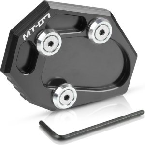 Almohadilla lateral para motocicleta, soporte lateral para motocicleta, soporte de extensión para Y&AMAHA MT-07 MT07 Tracer 700 MT 07 Moto Cage XSR Almohadilla lateral para motocicleta, soporte lateral para motocicleta, soporte de extensión para Y&AMAHA MT-07 MT07 Tracer 700 MT 07 Moto Cage XSR