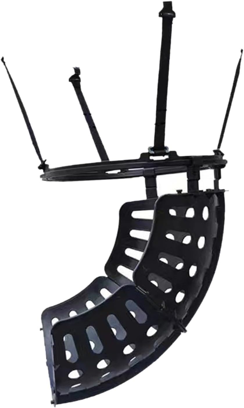 Accesorio de retorno de aro de baloncesto, equipo giratorio para rebote, sistema de retorno de aro para regalo, deportes adultos y niños