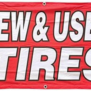 4 Less Co 2×4 Ft NUEVOS USADOS NEUMÁTICOS Banner Tela Sign rb 4 Less Co 2×4 Ft NUEVOS USADOS NEUMÁTICOS Banner Tela Sign rb