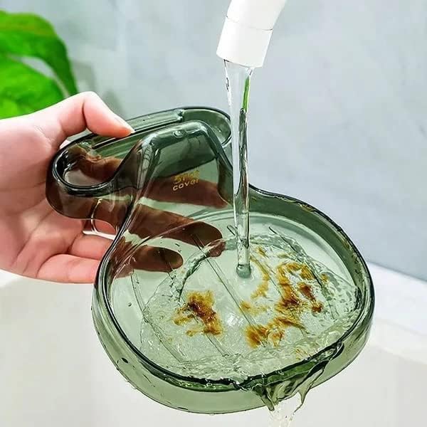 Espátula de cocina multifunción  Soporte para cuchara con soporte para tapa, soporte versátil para tapa de olla, resistente al calor y ecológico,