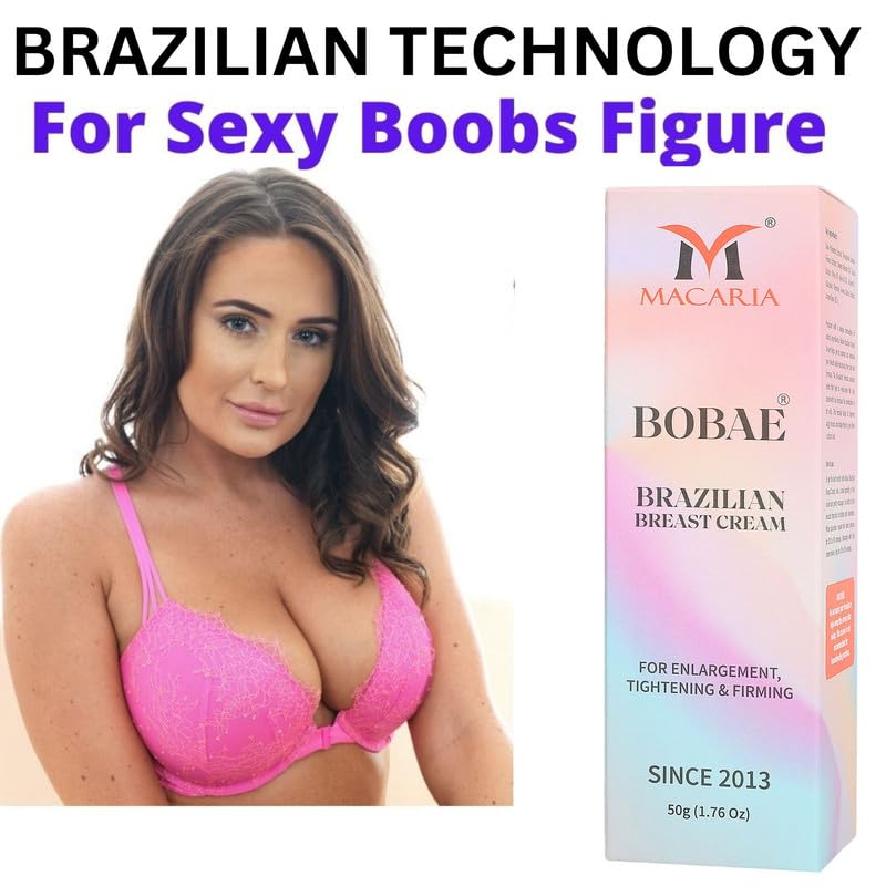 MACARIA Bobae Gel crema para ampliación de senos  Busto de masaje de senos para abucheo más grande  Aceite natural para el crecimiento de los senos