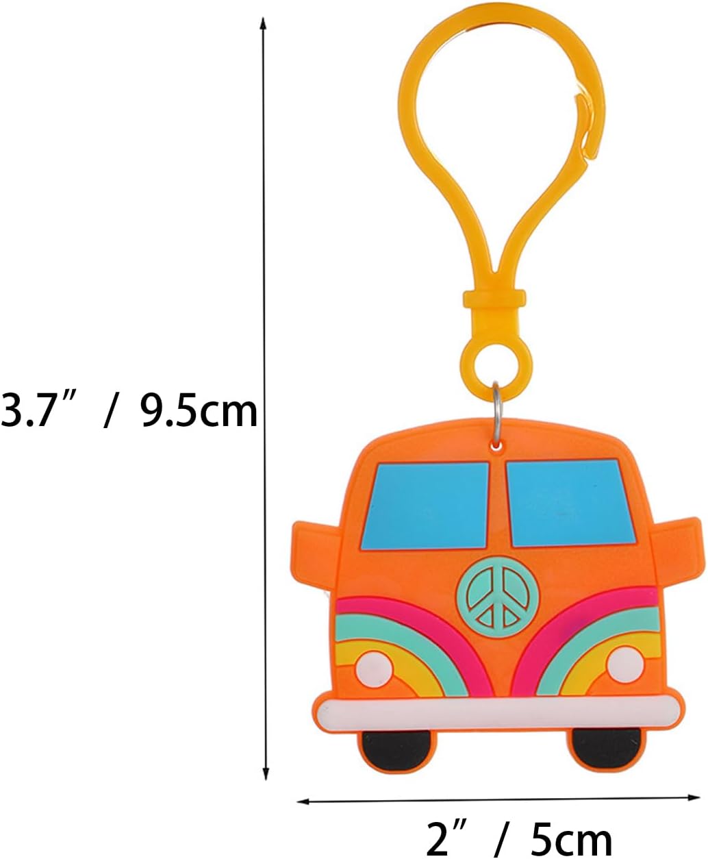 24 llaveros para fiesta, estilo bohemio, hippie, retro, hippie, arcoíris, margaritas, para baby shower, hippie, margarita, bohemio, decoración