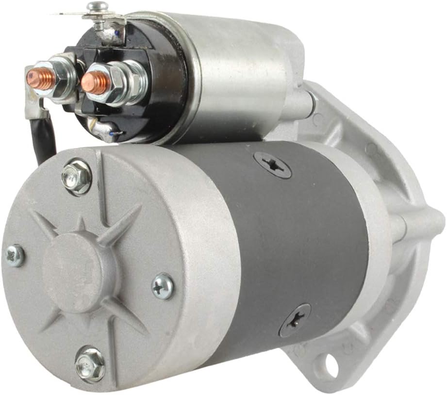 DB Electrical SHI0112 Nuevo arrancador para excavadora John Deere 50Zts, cortacésped 3325, 3365, tractor 3325, Airman Mini Yanmar 4Tnv88, Mustang