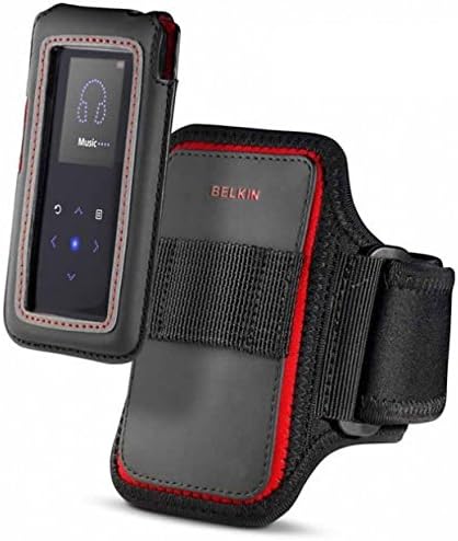 Funda de neopreno negro para el brazalete deportivo de entrenamiento de microfibra para el gimnasio para iPod Nano 1 generación – iPod Nano 2