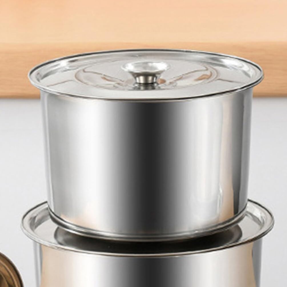 HEMOTON Wok – Tapa universal de acero inoxidable, tapa para olla, tapa de cacerola, tapa de cacerola, tapa de olla para especias y sartenes, tapas