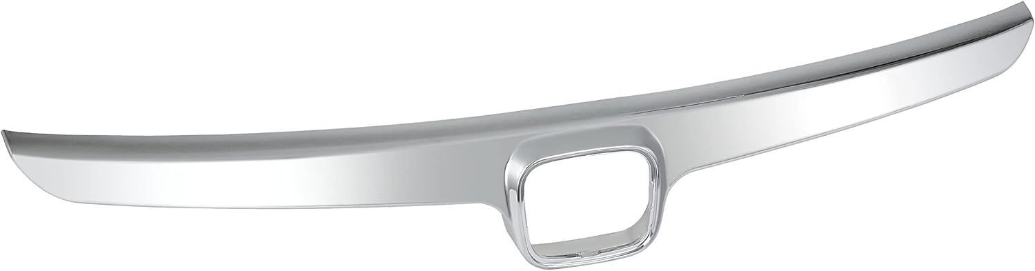 KARPAL Moldura de rejilla delantera compatible con Honda Civic Sedan Chrome HO1200172 2006 2007 2008