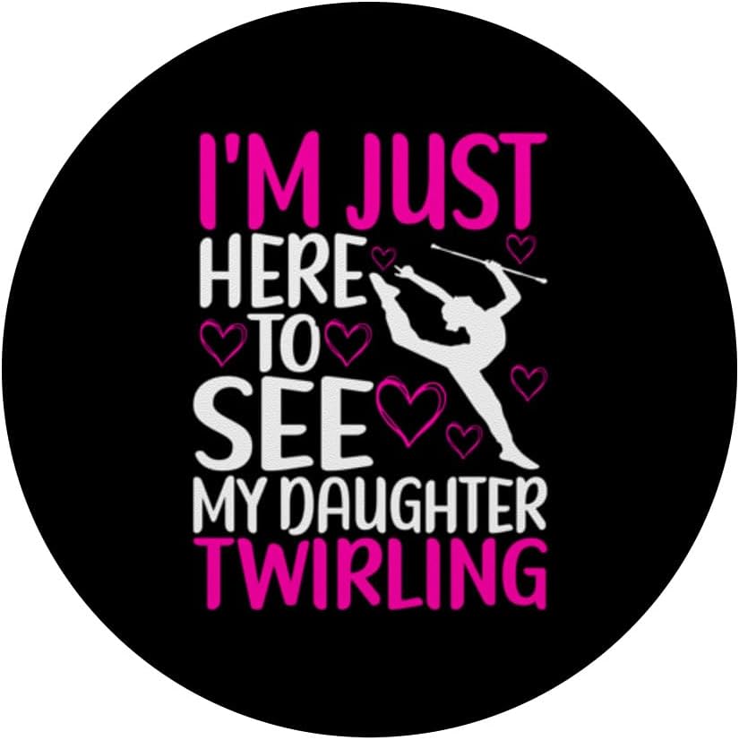 Baton Twirling Outfit Majorette Baton Twirler PopSockets Standard PopGrip