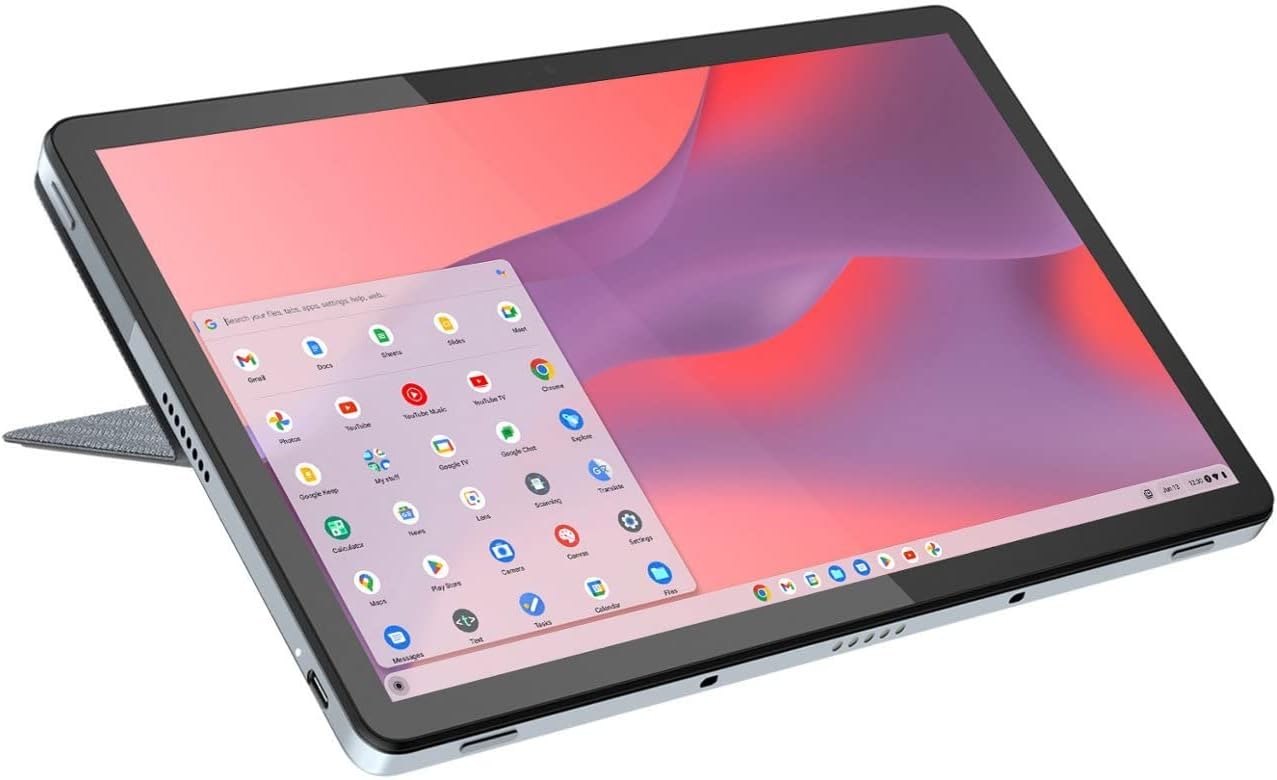 Lenovo – IdeaPad Duet 3 Chromebook – Tablet táctil 2 en 1 de 11.0″ (2000×1200) – Snapdragon 7cG2-4G RAM – 128G eMMC – con teclado – Azul brumoso