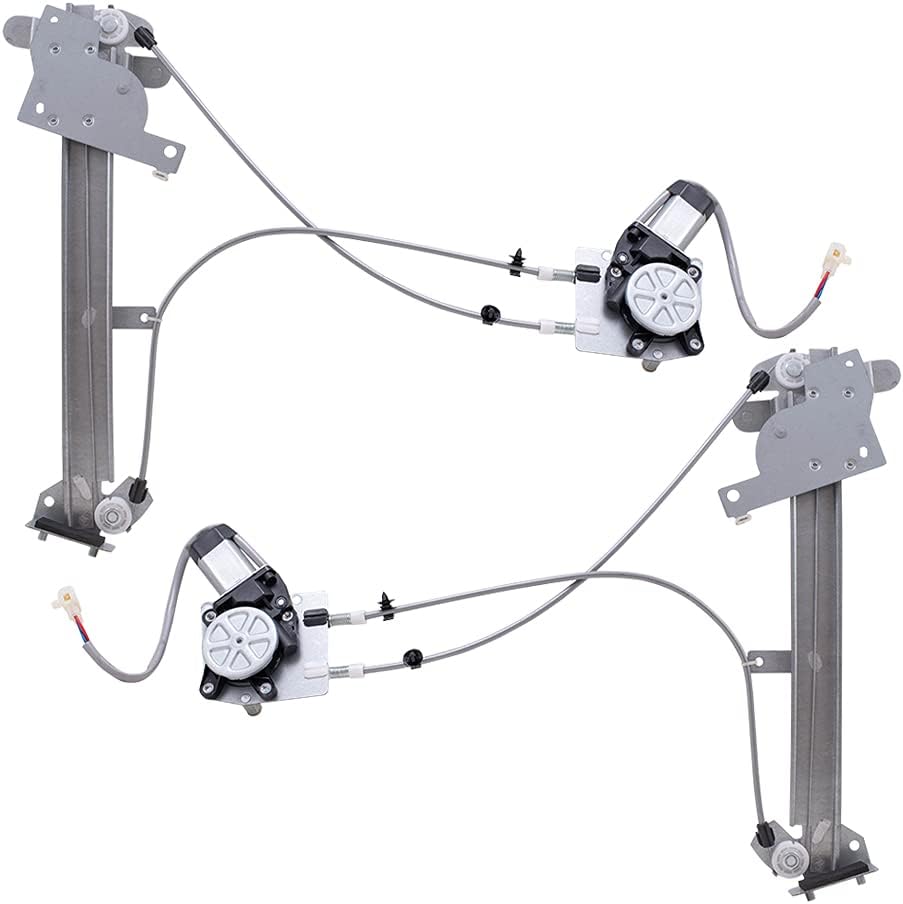 Brock Elevalunas eléctrico de repuesto para el lado del conductor y del pasajero con motor compatible con Miata MX-5 1990-1997