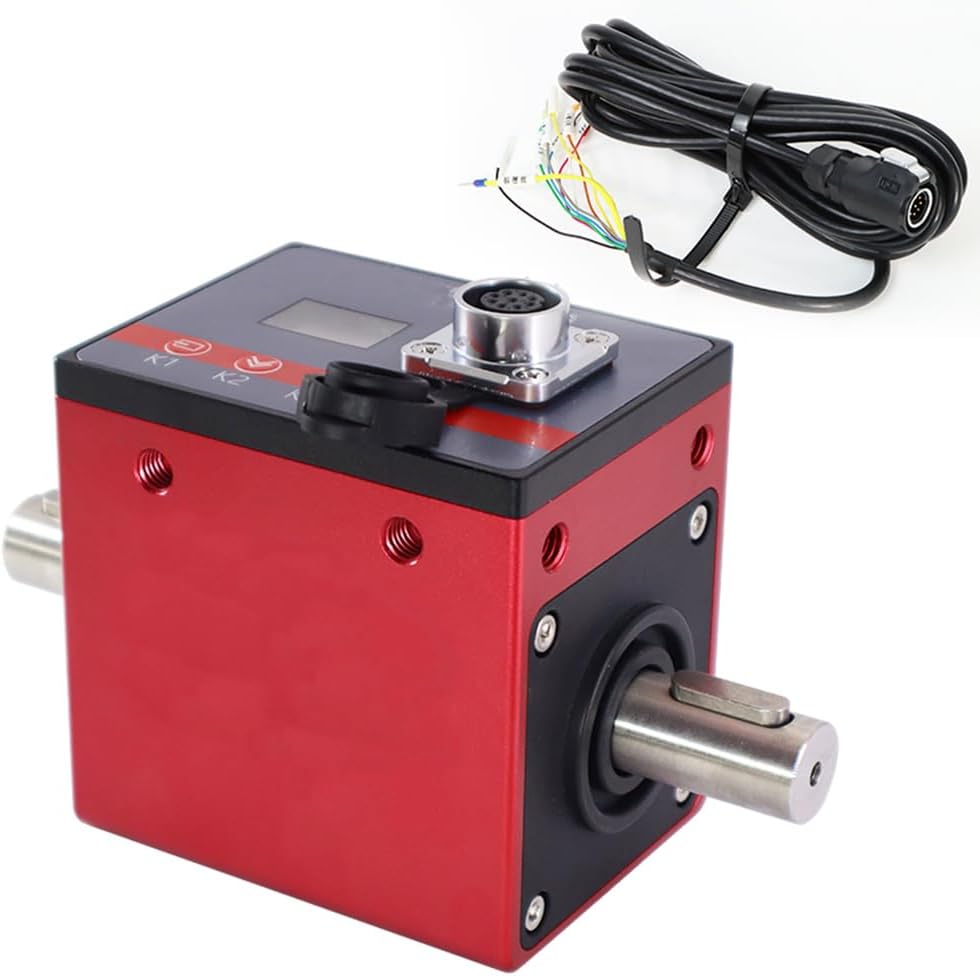 Sensor de par giratorio digital ATO, sensores de par dinámicos de 1 Nm con pantalla LCD para medición de velocidad del motor, señal de salida  5 V