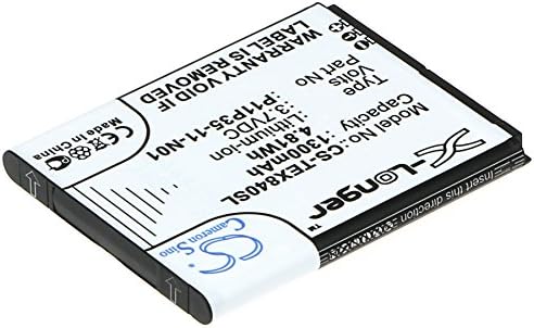 LEBEE Compatible con batería Texas Instruments 3.7L12005SPA, P11P35-11-N01 TI-84 CE, TI-84 Plus CE, TI-Nspire CX CAS 1300mAh