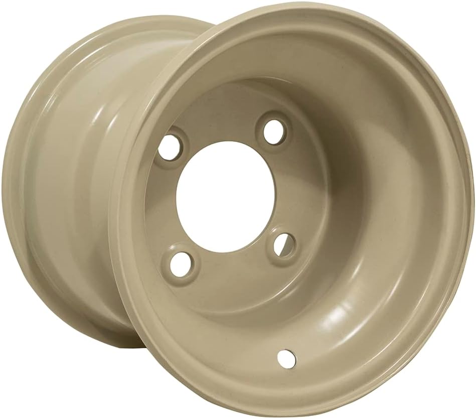 GTW Combo de ruedas y neumáticos para carrito de golf de 8 pulgadas  GTW Stone Steel Wheels on 18×8.5-8 Duro Sawtooth Street Neumáticos  Juego de 4