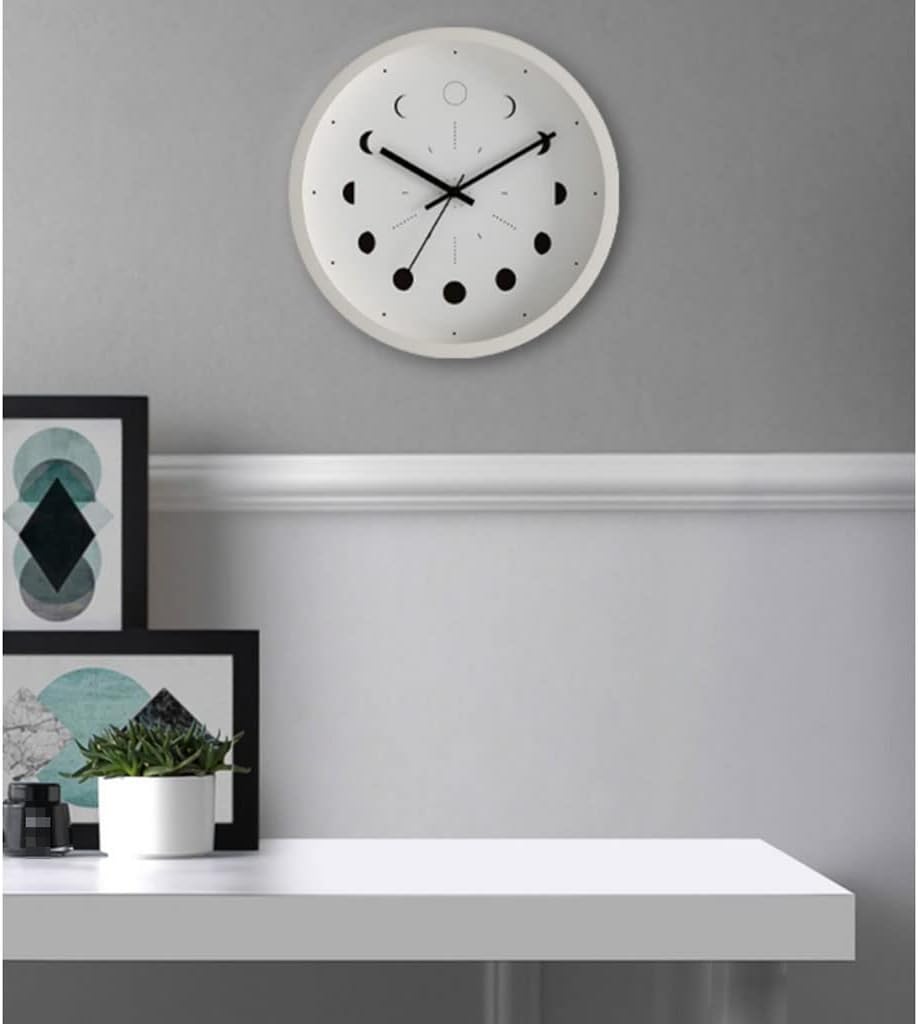 Reloj de pared Modern Wall Clock WHD Transparent Glass Silent Non-Ticking Battery Operated Wall Clock Creative Simple Clock for HomeOffice Decor