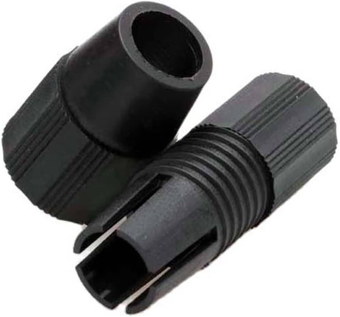 6 unidades de conector de tubo telescópico reductor, localizador de poste de red, adaptador de tubo telescópico, hebilla de bloqueo fijo, piezas de