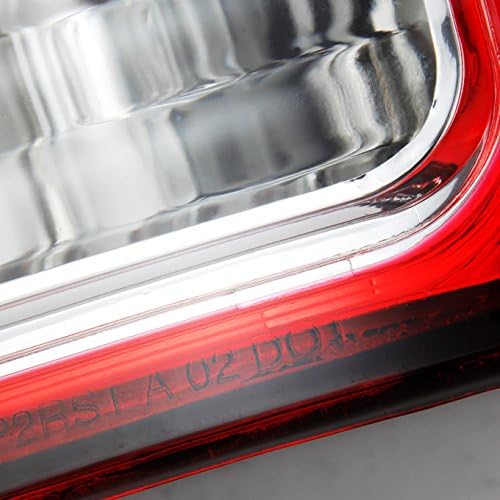 AKKON – Se adapta a Pathfinder SUV luz trasera roja transparente para lámpara de freno, luces de freno de pasajero lado derecho de repuesto