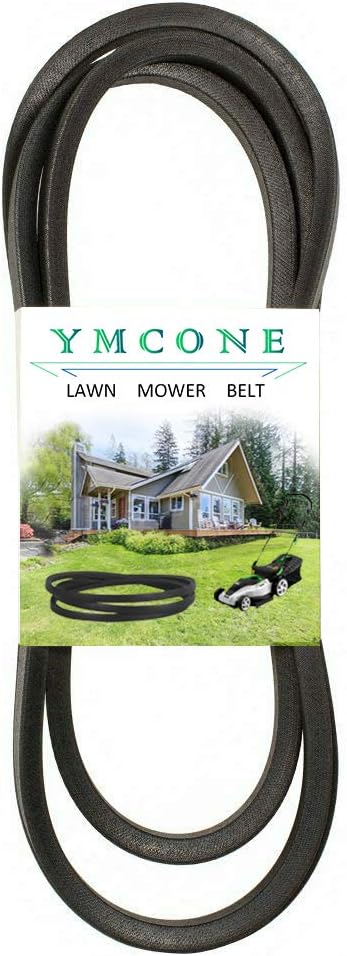 YMCONE Cinturón de cubierta de tractor para cortacésped de montar 12″x109″ para Cub CadetMassey FergusonMTDTroy-Bilt 754-04045 954-04045, Toro