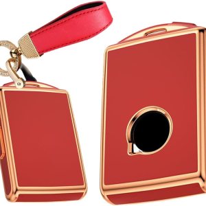 Funda para llavero compatible con Volvo XC40 XC60 S90 TPU suave llavero funda para llaves Accesorios Protector 4 botones Funda para llavero compatible con Volvo XC40 XC60 S90 TPU suave llavero funda para llaves Accesorios Protector 4 botones