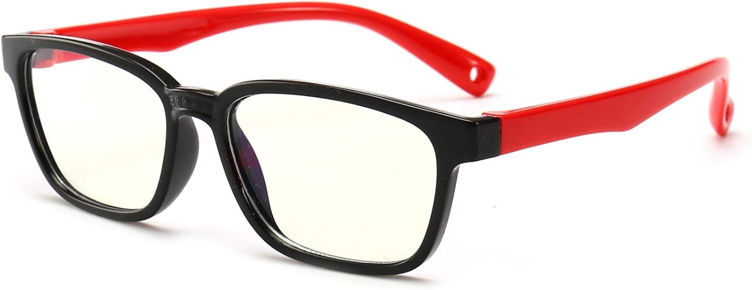 FOURCHEN Gafas anti luz azul para niños, gafas de computadora para niños, gafas de videojuegos para niños