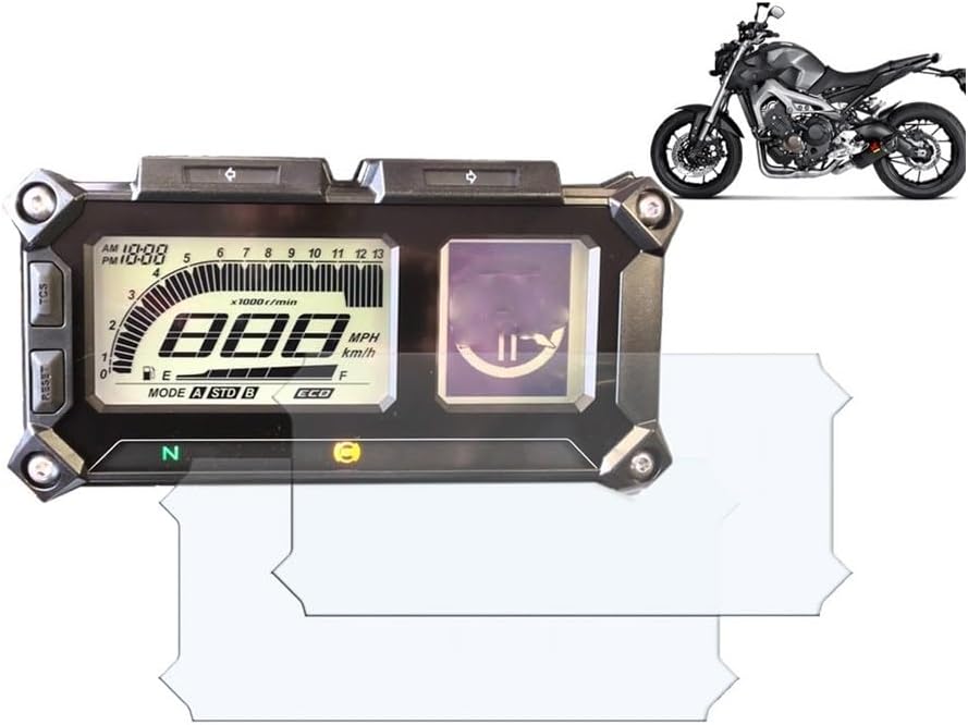 Dashboard Screen Protector For Yam&aha MT-09 FJ09 MT09 TRACER 900 FJ-09 Motorcycle Cluster Scratch Dashboard Screen Protection Film Protector