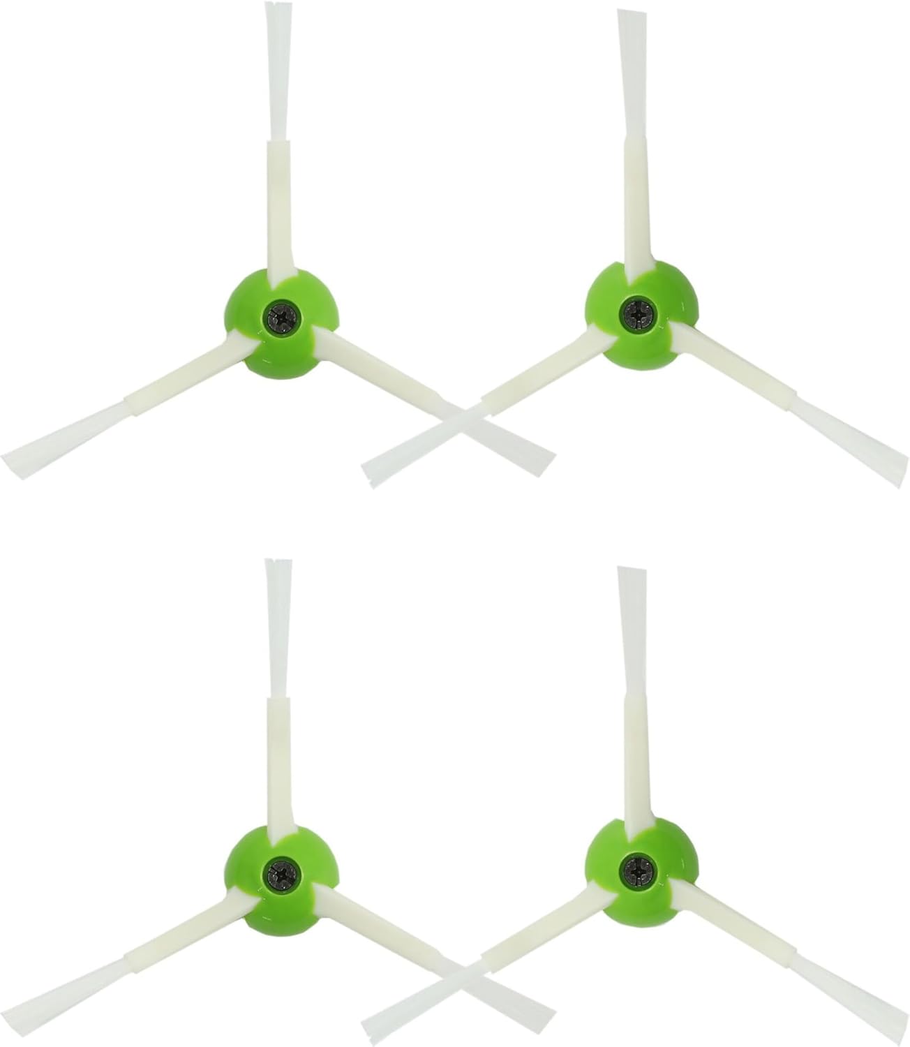 Cepillos laterales, 4 piezas, cepillo lateral de repuesto compatible con iRobot Roomba i3 i3+ i7 i7+ i4 i6 E5 E6 E7 J7 Serie I, E y J Cepillos