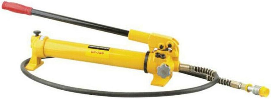 Bomba manual hidráulica, acoplador de manguera de paquete de alimentación de 2 velocidades Bomba hidráulica Oip de 10000 psi Bomba manual Bomba