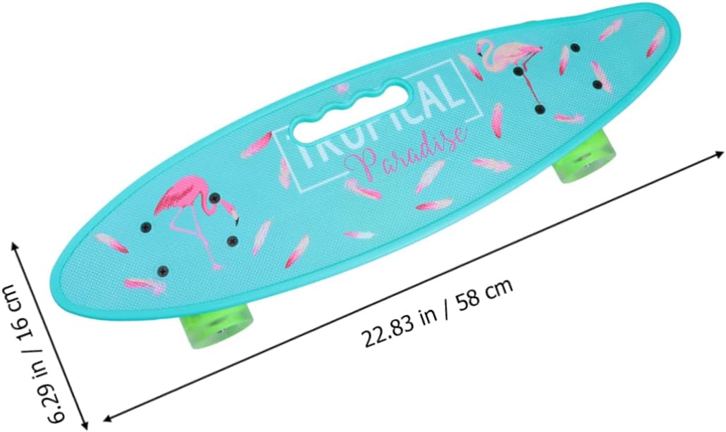 BESPORTBLE 1pc Scooter Niños Juguetes Motocicleta Juguetes Niños Scooters Niños al aire libre Playsets Skateboard Banana Board