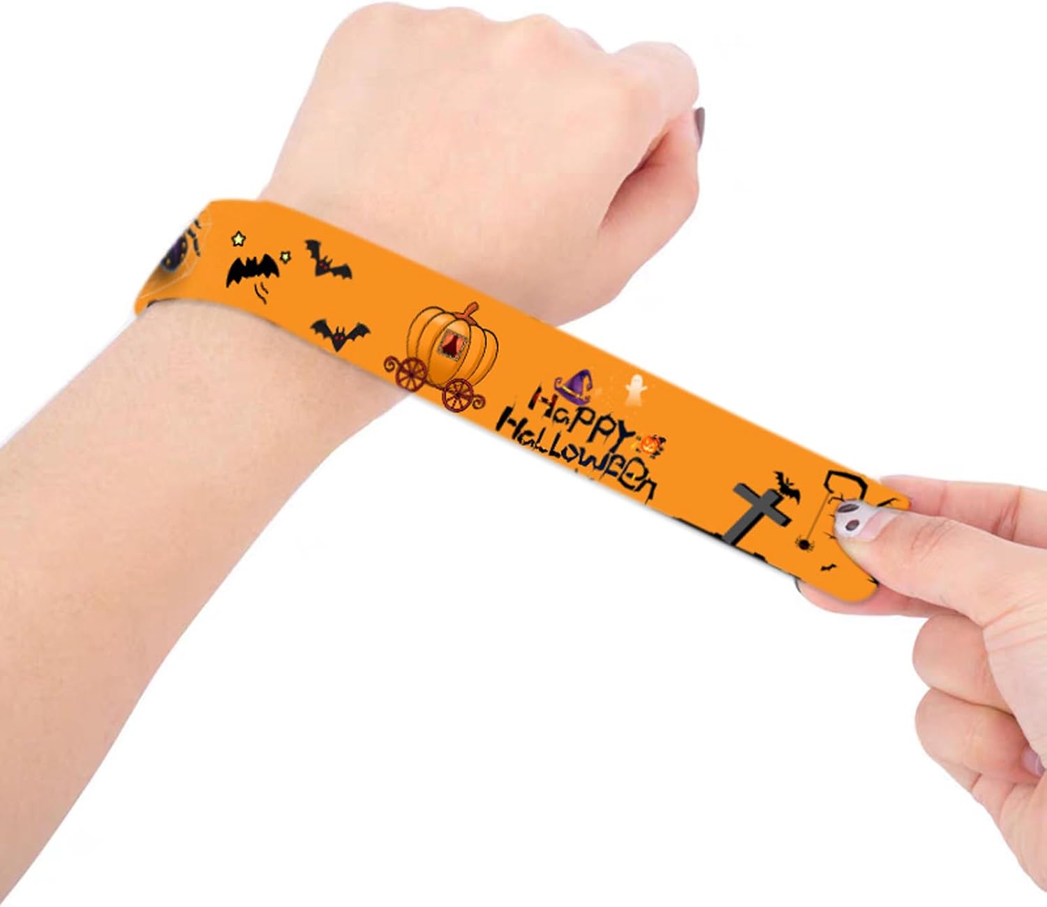 SANFENSUGAR Pulseras de Navidad, decoraciones de Navidad, 12 estilos de pulseras a presión a granel para niños, regalos de fiesta de Navidad,