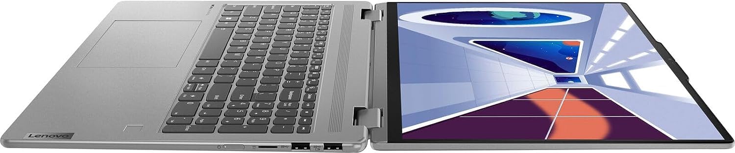Lenovo 2023 – Laptop Yoga 7 2 en 1, pantalla táctil WUXGA de 16 pulgadas, AMD Ryzen 5 7535U, 8 GB DDR5 RAM, 1 TB SSD, AMD Radeon 660M, teclado