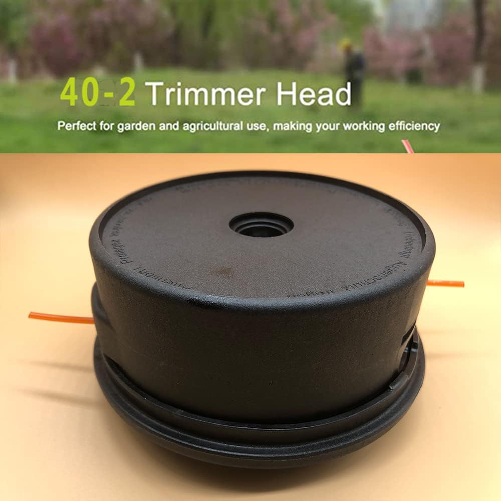 YANYING Cabezal de recortadora 40-2 para Stihl FS44 FS160 FS220 FS280 FS300 FS310 FS350 FS360C-E FS400 FS410 FS450 FS460 FS460C-EM FS480 FS490C-EM ,