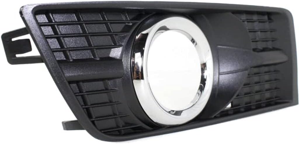 Para Cadillac SRX cubierta de luz antiniebla 2010 11 12 13 14 15 2016 lado del pasajero  Negro y cromo  Cumplimiento DOTSAE  GM1039125  25778389