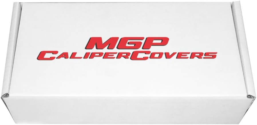 Juego de 4 fundas clásicas rojas para pinza MGP para Toyota Tundra 2020-2021