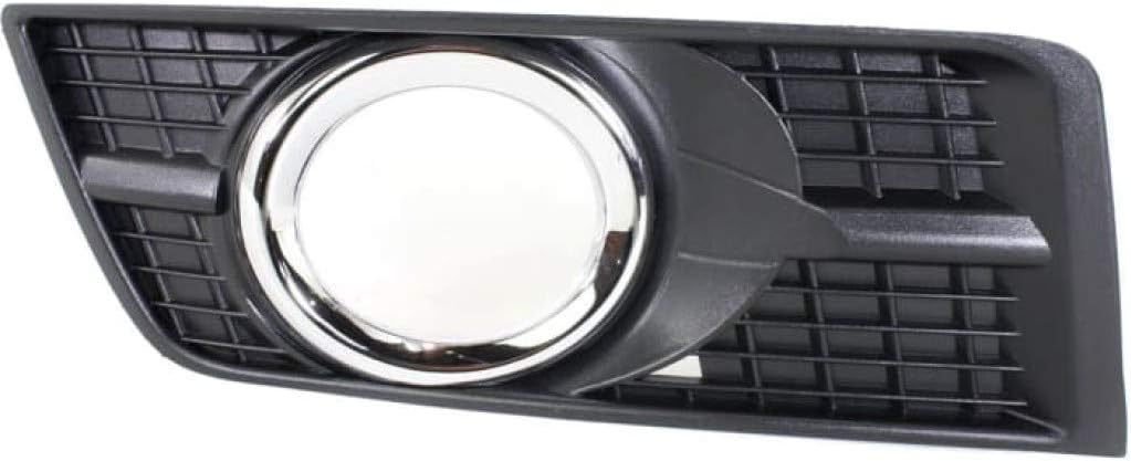 Para Cadillac SRX cubierta de luz antiniebla 2010 11 12 13 14 15 2016 lado del pasajero  Negro y cromo  Cumplimiento DOTSAE  GM1039125  25778389