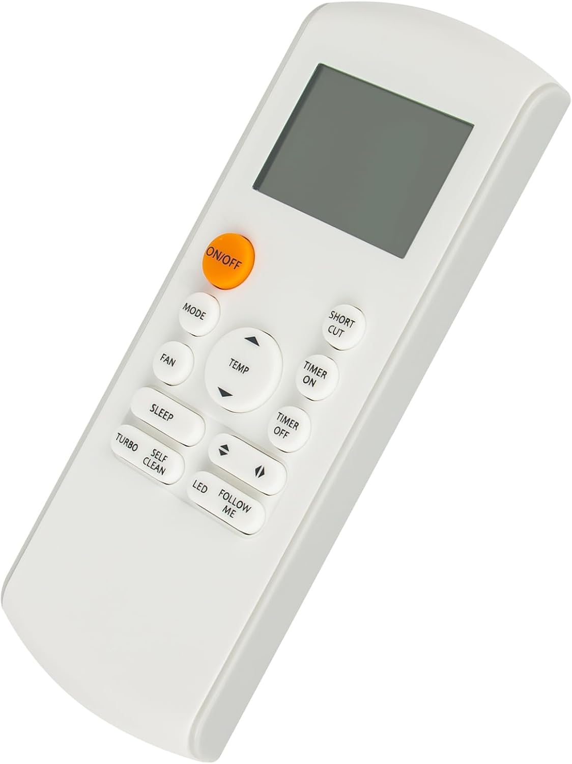 Beyution RG57A16BGEF – Control remoto de repuesto para aire acondicionado Midea RG57A2BGEF RG57A3 RG57A3BGEF RG57BBGE RG57DBGE (pantalla con función