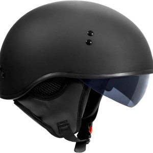 TORC T59 Motorcycle Half Helmet with Magnetic Buckle DOT Approved TORC T59 Motorcycle Half Helmet with Magnetic Buckle DOT Approved
