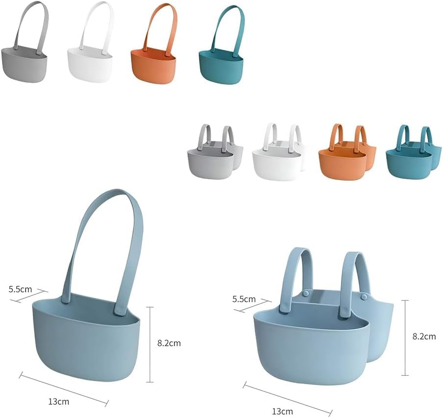 Zerodis Soporte de succión para fregadero de cocina, soporte pequeño para esponjas para pelotas, almohadillas de fregar, diseño de drenaje hueco