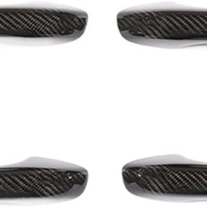 Compatible For Porsche Macan 2014-2023 Dry Carbon Fiber Car Exterior Door Handle Cover Trim Sticker Parts (Without Holes) Compatible For Porsche Macan 2014-2023 Dry Carbon Fiber Car Exterior Door Handle Cover Trim Sticker Parts (Without Holes)