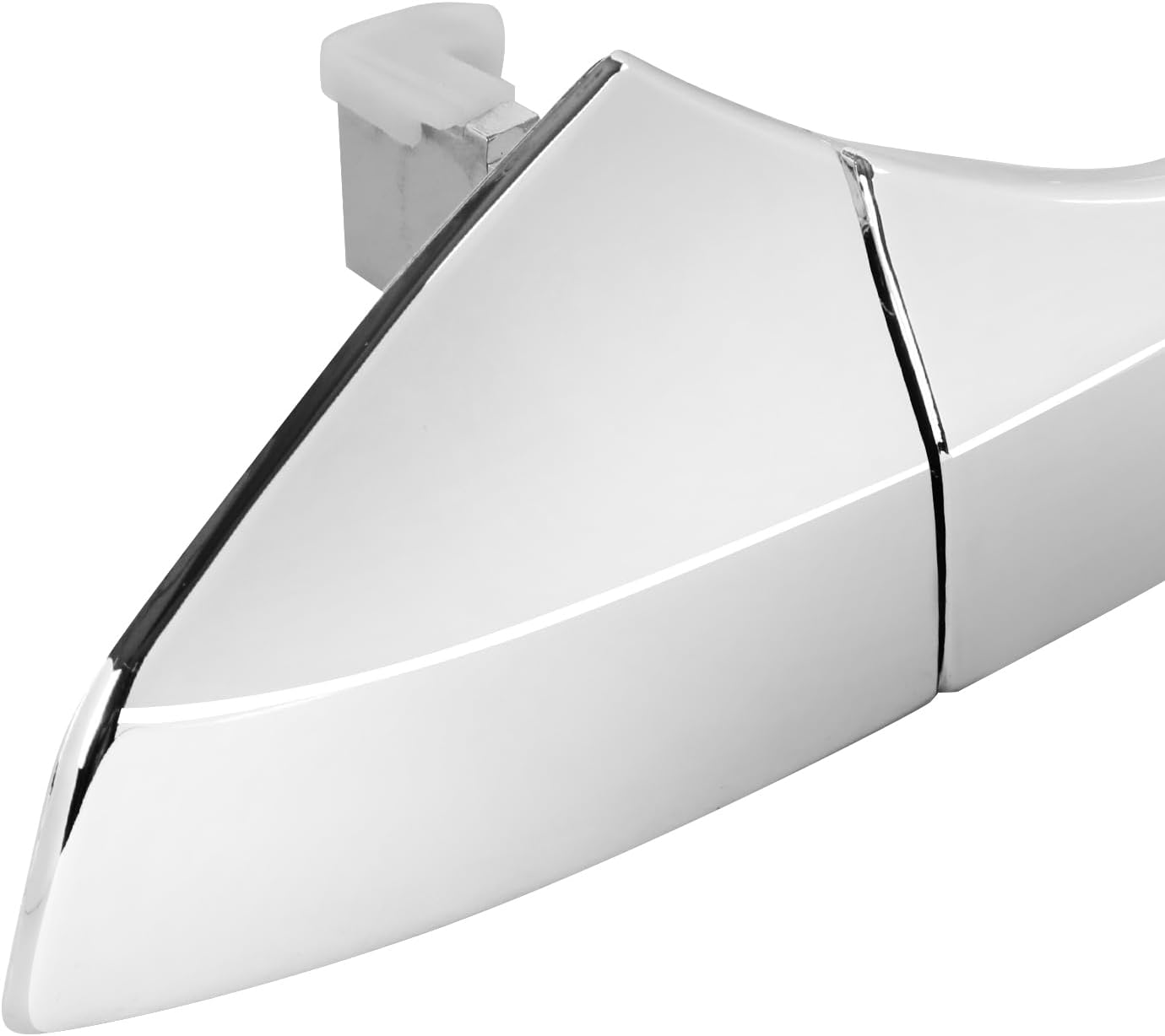 DNA MOTORING Manija de puerta exterior delantera y trasera derecha compatible con Honda Accord 08-12, sin cerradura cromada, OEM-DHO-01095