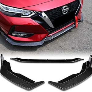 EPARTS – Kit de carrocería de parachoques delantero con aspecto de fibra de carbono, 3 piezas, compatible con Nissan Sentra Sedan 2020-2023 EPARTS – Kit de carrocería de parachoques delantero con aspecto de fibra de carbono, 3 piezas, compatible con Nissan Sentra Sedan 2020-2023