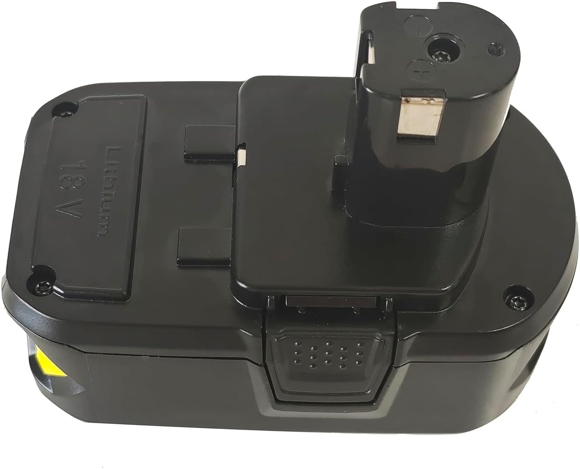 QCZRED Batería P108 de 18 V 5000 mAh y cargador P117 para Ryobi 18 V P102 P103 P104 P105 P107 P109 batería de litio para herramientas Ryobi de 18