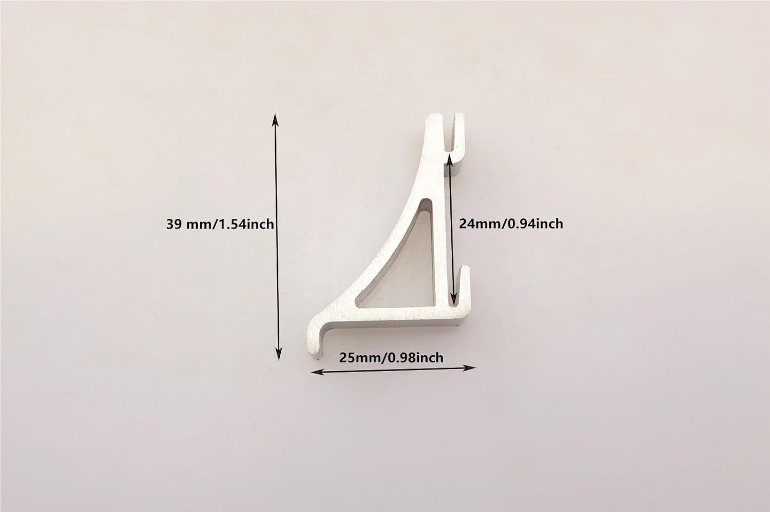 4 unids congelador estante clip 1.535×0.984 in aluminio refrigerador refrigerador refrigerador estante soporte suministros para el hogar
