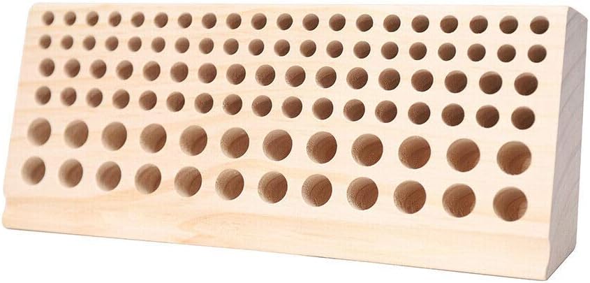 Fetcoi 98 Estilos Cuero Artesanal Soporte de Herramientas de Cuero Organizador de Herramientas de Cuero de Madera Profesional Caja de Almacenamiento