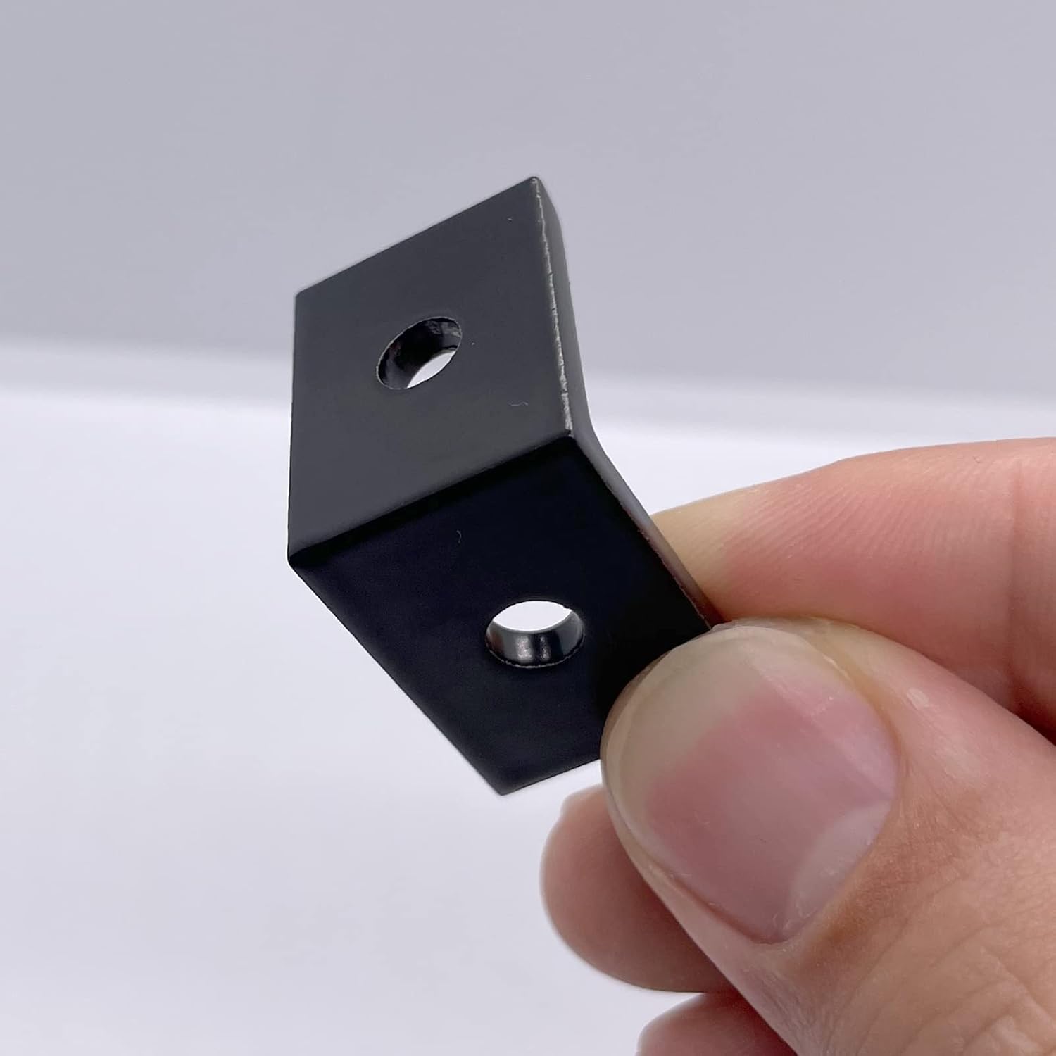 12 conectores de perfil de aluminio de la serie 2020, 12 piezas de soporte de esquina L, con tuercas deslizantes en T y pernos para perfiles de