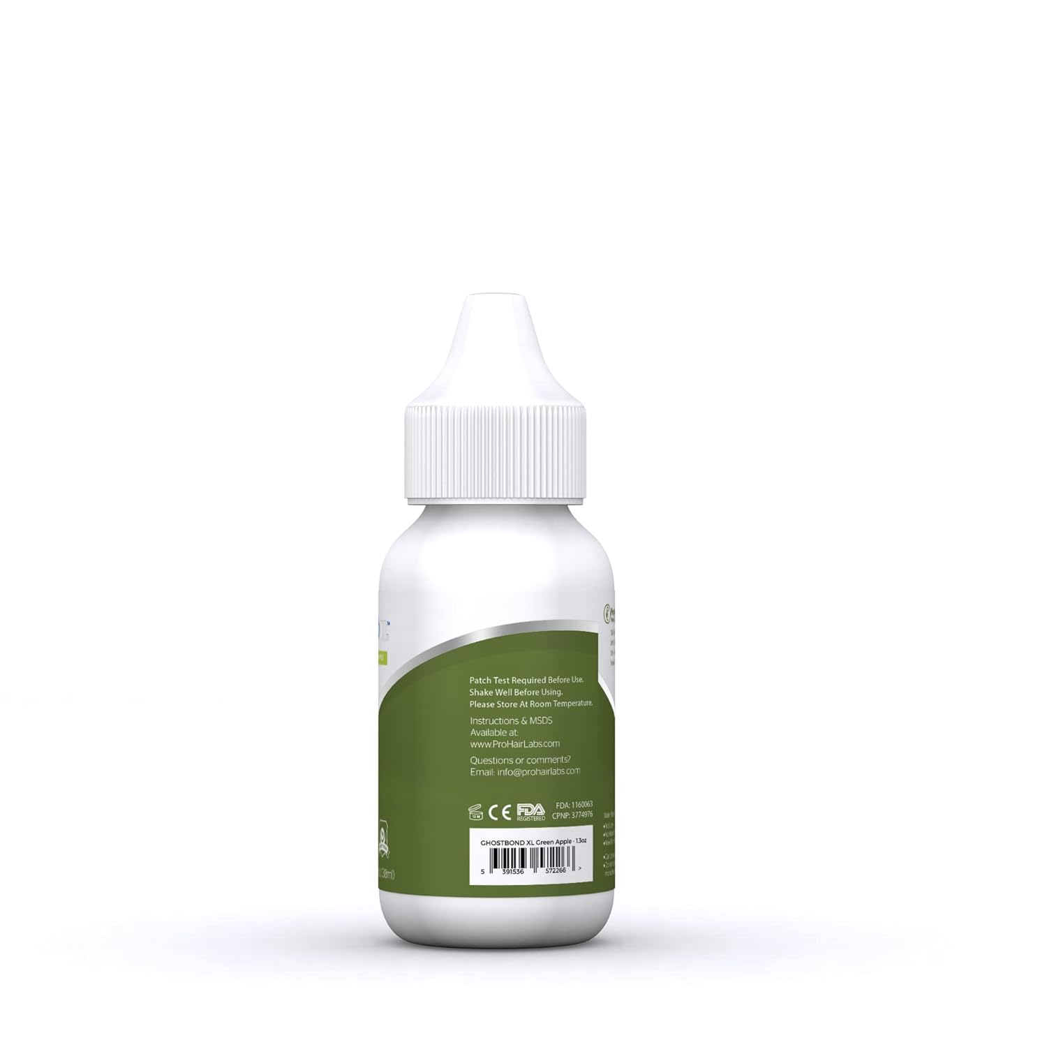 GHOSTBOND – Adhesivo de repuesto para cabello XL, 1.3 onzas, pegamento invisible para peluca control de humedad extra, resistente al agua y al