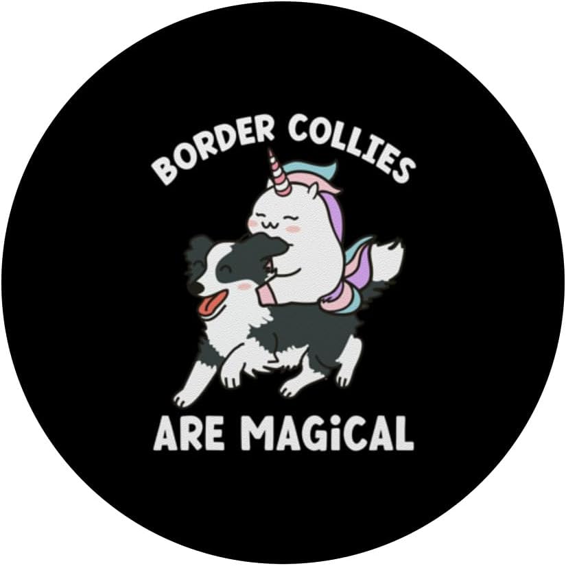 Los Border Collies son mágicos, divertidos PopSockets de Border Collie intercambiables