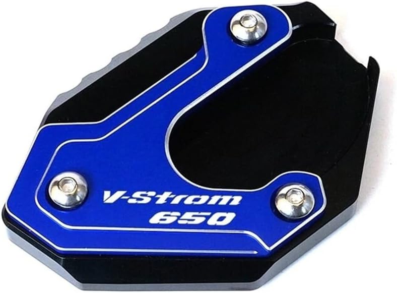 Motorcycle Side Stand pad Motorcycle Kickstand Extension Plate Side Stand Enlarge Pad for Suzuki V-Strom 650 DL650 650XT 2012 2013 2014 2015-2022