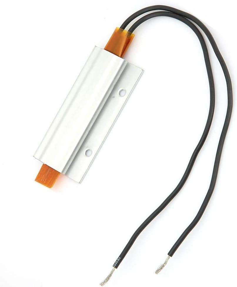 YWBL-WH 2 piezas PTC elemento calefactor de aluminio PTC placa calefactora de temperatura consistente termostático de cerámica