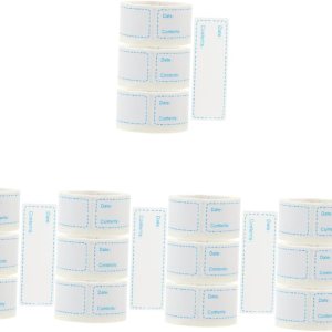 ABOOFAN 15 Rolls Self-Adhesive Label Kitchen Food Labels Food Preparation Days Labels Freezer Food Storage Label Removable Food Labels Food Tags ABOOFAN 15 Rolls Self-Adhesive Label Kitchen Food Labels Food Preparation Days Labels Freezer Food Storage Label Removable Food Labels Food Tags
