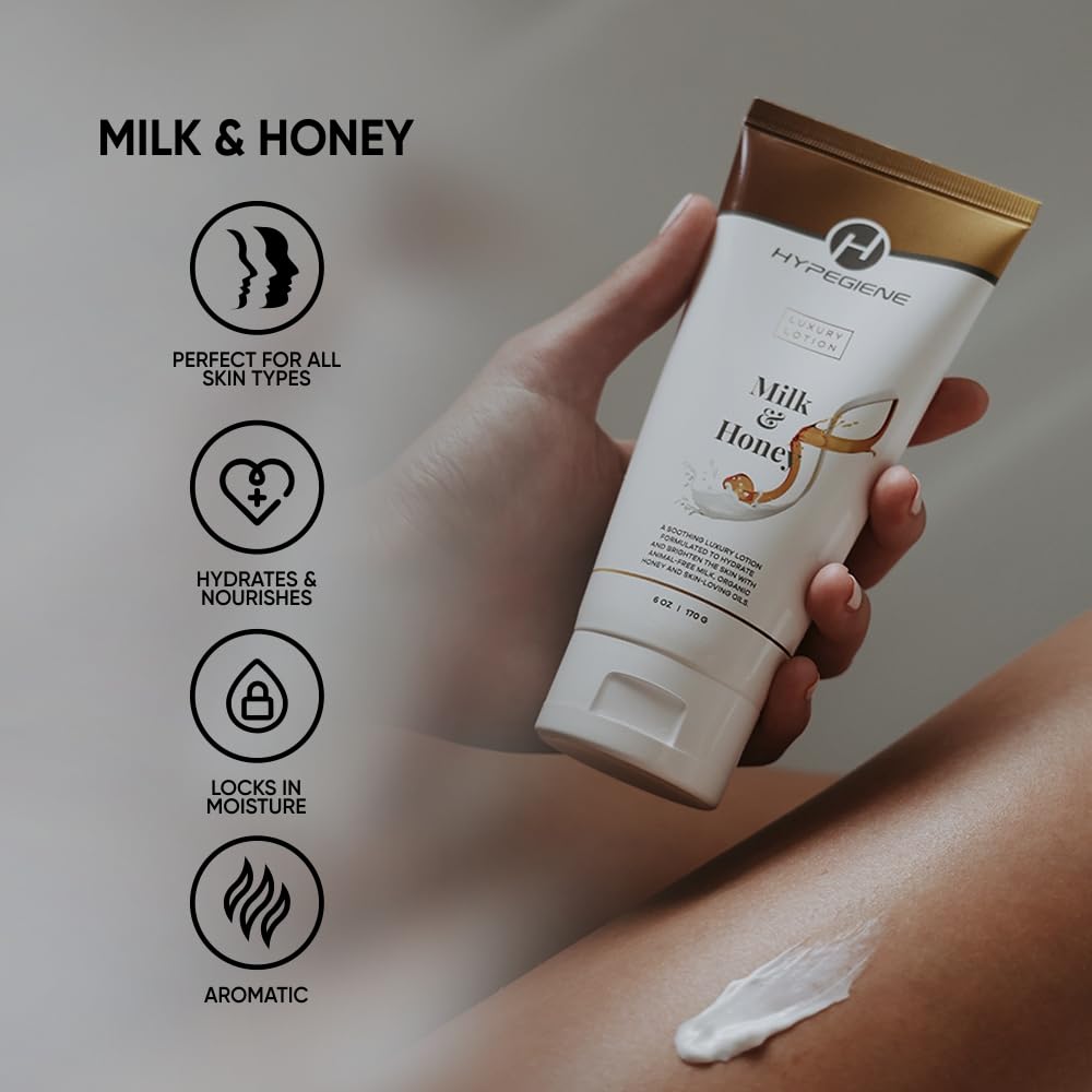 Loción corporal  Loción corporal hidratante diaria de leche y miel con vitamina E  Veganalibre de crueldad animal extra hidratante para piel seca